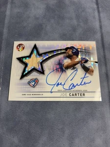 Joe Carter 2022 Topps Pristine Auto Slice of a Star Relic Refractor Auto #ed /99 - Picture 1 of 2