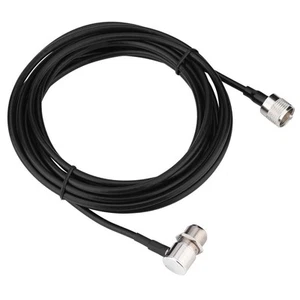 5M PL259 UHF Złącza do radia samochodowego Kabel montażowy anteny komórkowej FY - Zdjęcie 1 z 7