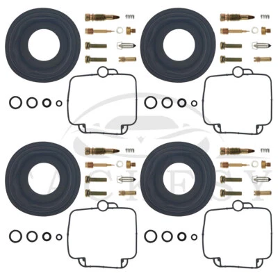 For Suzuki 1988-1997 Katana 600 GSX600F Carburetor Repair Rebuild Kit Diaphragm - Image 1 of 4