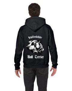 Staffordshire Bullterrier Staffy Herren oder Damen Hoodie Hoody Größe S,M,L,XL,XXL - Bild 1 von 1