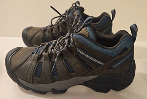 NEW KEEN Men’s Size 11.5 M Voyageur Hiking Shoes Alcatraz/Legion Blue 1018937 - Picture 1 of 11