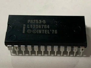 Intel IC- P8253-5- Programmable Interval Timer-DIP-24. - Picture 1 of 3