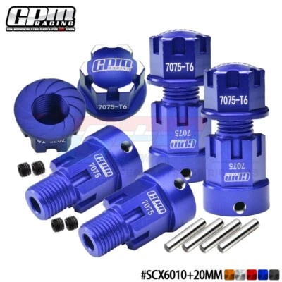 Aluminum 7075-t6 Wheel Adapter+Wheel Nut for AXIAL 1/6 SCX6 JEEP - Image 1 of 4