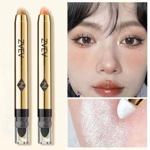 Double-head Eyeshadow Stick Pencil Crayon Shimmer Cream Eye Shadow Pen Makeup US - Picture 1 of 11