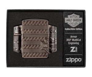 ZIPPO ★ HARLEY DAVIDSON (Armor - 360°MultiCut - 2021 collectible of the year) - Bild 1 von 5