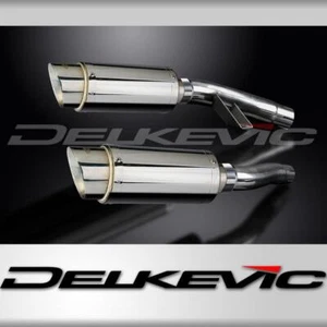 TRIUMPH SPRINT EXECUTIVE 200mm ROUND STAINLESS SILENCER EXHAUST KIT - Picture 1 of 4