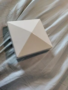 5 Zoll X 5 Zoll Vinyl weiße Pyramide Pfostenkappe Menge 25 - Bild 1 von 2