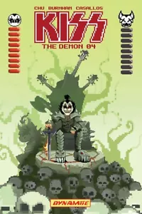 KISS THE DEMON #4 Video Game Varaint GENE SIMMONS MAIN COVER 2017 dynamite - Picture 1 of 1
