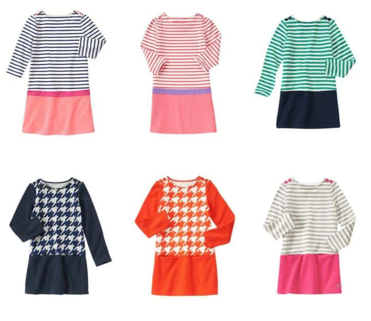 NWT Gymboree HOP N ROLL Everyday Playwear Colorblock Dress Mix N Match Girls - Image 1 of 1