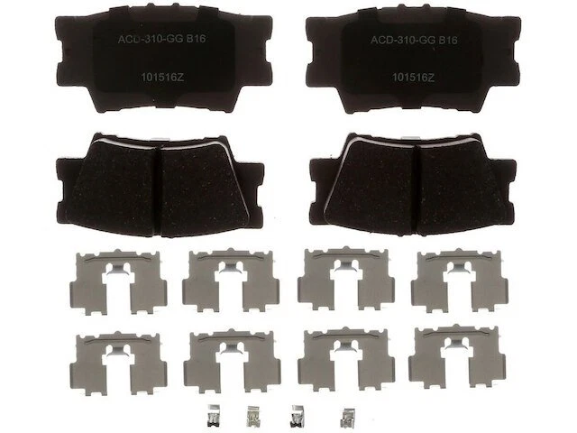 For 2007-2022 Toyota Camry Brake Pad Set Rear AC Delco 63956SQ 2008 2009 2010 — 第 1/2 张图片