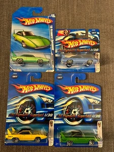 Hot Wheels Lot 4x 70 Plymouth Superbird Muscle Mania / 2006 First Editions G56 - Picture 1 of 1