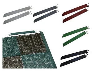 Terrassenfliesen Eckleisten 2er Set 5 x 43cm Bodenfliesen Klickfliesen 5 Farben - Bild 1 von 14