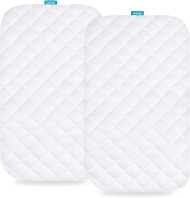 Bassinet Mattress Pad Cover 2 Pack for Baby Delight Beside Me Dreamer Bassinet - Image 1 of 4