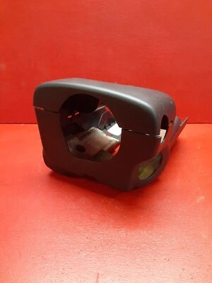 Land Rover LR3 2005-2009 columna de dirección cubierta cubierta superior inferior juego negro Foto 1 de 4