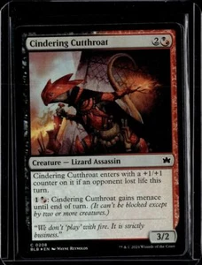 Cindering Cutthroat - 208 - Foil - BLB - NM - MTG Magic the Gathering - Picture 1 of 1