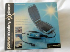Powermonkey Explorer Camping Expedition Hiking Solar Panel Charger & Battery Set