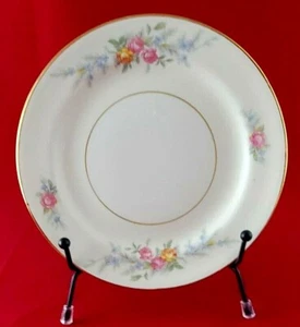 Vintage Homer Laughlin Nautilus Eggshell "Ferndale" 6" Floral Bread Plate - Picture 1 of 3