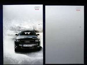 AUDI A3 Prospekt 03.2003  dazu den Prospekt A3 " Technik, Farben u. Polster" - Bild 1 von 10
