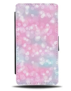 Pink and Purple Sparkly Printed Picture Flip Wallet Case Design Mermaids F543  - Bild 1 von 3