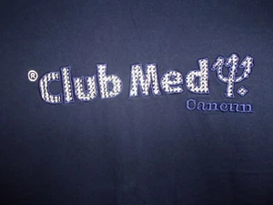 T shirt CANCUN CLUB MED nera XL - Foto 1 di 2