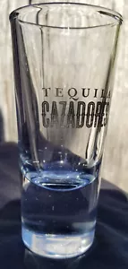CAZADORES Tequila -THICK & HEAVY Shooter Shot Glass NEW! FREE SHIPPING! - Picture 1 of 6