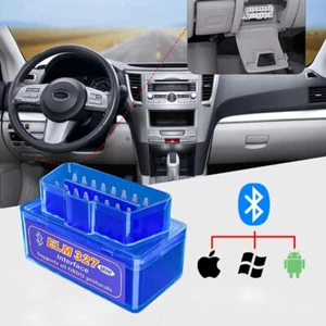 Scanner diagnostico auto V1.5 OBD2 lettore codice guasto Bluetooth per IOS Android - Foto 1 di 9