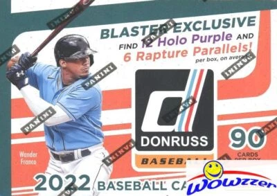 2022 Panini Donruss Baseball MASSIVE Factory Sealed Blaster Box-90 Mint Cards!