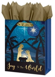Medium Gift Bag - Miracle of Christmas (Religious) - Picture 1 of 1