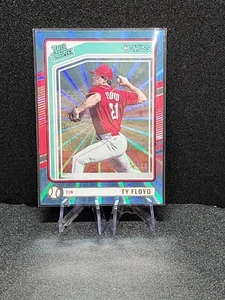Ty Floyd 2024 Donruss Rated Prospect #111 Lazer Foil /249 🔥FAST SHIPPING - Picture 1 of 2