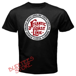 Atlantic Coast Line Railroad Men's Black Size S-5XL - Picture 1 of 1