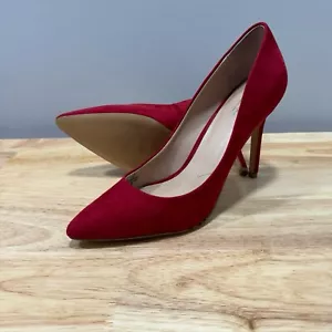Charles By Charles David Pumps Womens 8M Red Pointed Toe High-Heels Cherry - Picture 1 of 6
