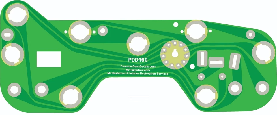 Placa de circuito | 1967-1970 AMC Rebel/SST, 1973-1975 Ambassador Foto 1 de 1