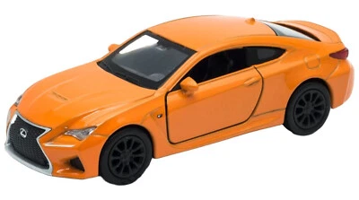 Welly 2015 Lexus RC F Orange 1:34 1:39 Scales 4.5 Inch Car US IMPORT DUTIES PAID - Image 1 of 4