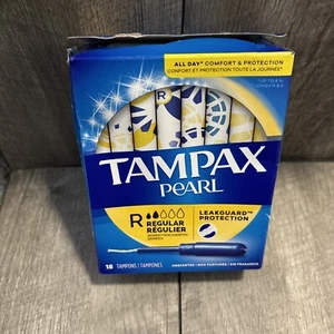 Tampax Pearl unparfümierte Tampons, normal, 18 ct - LESEN SIE MEHR, KOSTENLOSER VERSAND - Bild 1 von 1