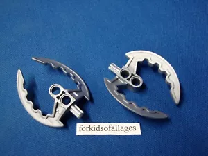 LEGO Bionicle 44036 Toa Nuva Kletterkralle Kodan Ball halb flach silber/grau x2 - Bild 1 von 1