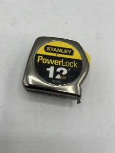 Vintage Stanley Powerlock 12 FT 33-212 Measuring Tape - Picture 1 of 2