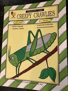 Creepy Crawlies Thematic Unit Activity Book Or Teacher Material - Bild 1 von 3