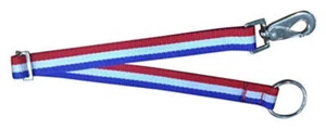 Neu! Schausteller rot, weiß & blau VERSTELLBARER NYLON EIMER AUFHÄNGER RIEMEN mit Druckknopf - Bild 1 von 1