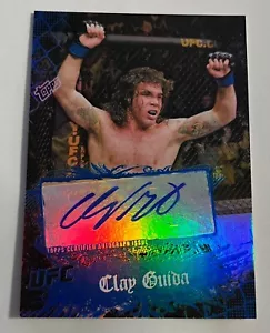 Clay Guida - Autografo autentico Topps UFC 2010 - Foto 1 di 2