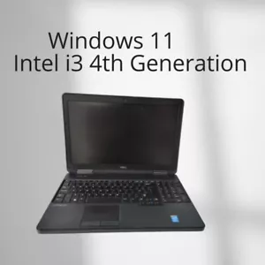 WINDOWS 11 Laptop WEBCAM Dell E5540 i3 4th 4GB / 8GB RAM 128GB / 256GB SSD HDMI - Picture 1 of 2