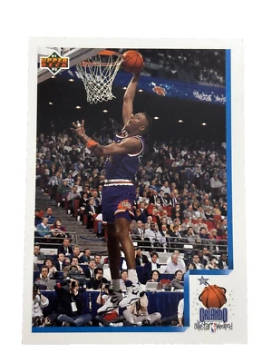 Excelente: Tarjeta coleccionable de colección 1991-92 UPPER DECK NBA All-Star Skills Checklist Foto 1 de 2