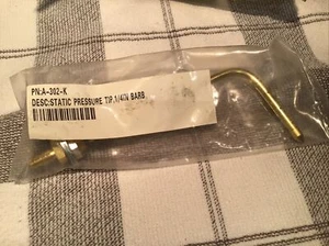 NEW JOHNSON CONTROLS PN: A-302-K STATIC PRESSURE TIP, 1/4 INCH BARB - Picture 1 of 2