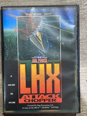 LHX Attack Chopper (Sega Genesis, 1992) - Image 1 of 4
