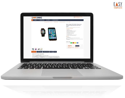 Modello di vendita 2025 eBay Responsive Design Business dark bl. + Editor + Bonus - Immagine 1 di 4