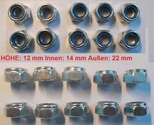 NEU 10 x Mutter für Kfz Lenker oder Querlenker - Bild 1 von 1