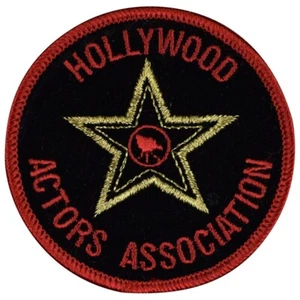 Hollywood Actors Association Patch - California Movie Acting Film 3" (Iron on) - Picture 1 of 1