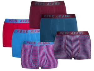 Pepe Jeans Para Hombre Diseñador Informal Boxers Baúles Paquete de 3 Algodón Nuevo Irving - Imagen 1 de 4