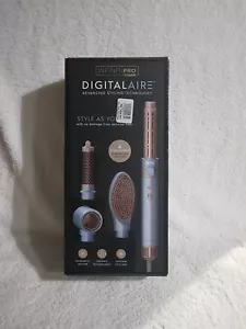 Conair InfinitiPro DigitalAIRE Stylingstab, 4 Aufsätze (4 in 1) Blau/Roségold - Bild 1 von 3