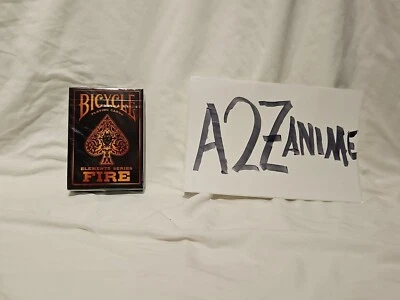 Bicycle Fire Playing Cards | 1 Deck | Air Cushion Finish | Professional | New | - Image 1 of 3