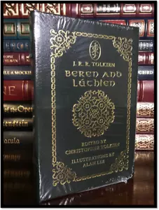 Beren und Luthien von Tolkien versiegelt Easton Presse Herr der Ringe Leder hartgesichert - Bild 1 von 11